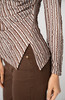 Liverpool Asymmetrical Hem Knit Top