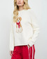 Blu Pepper Puppy Knit Pullover
