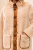 Tribal Long Sleeve Reversible Coat