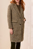 Tribal Car Coat With Removable Hood
