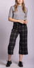 Pink Martini Nadia Plaid Pants