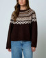 Blu Pepper Fair Isle Sweater