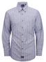 Eagle Button Down Dress Shirt - Navy Plaid