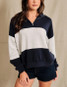 Sunday Edition Funnel Neck Quarter Zip Pullover