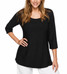 Creation 3/4 Sleeve Layering Top