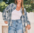 Aaron & Amber Soft Washed Plaid Shirt