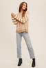 Chenille Bubble Sleeve Sweater