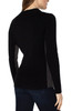 Liverpool Cable Twist Neck Wrap Sweater