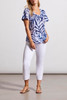 Tribal Flutter Sleeve U Neck