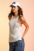 Halter Neck Sweater Tank