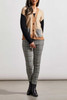 Tribal Pull On Plaid Ankle Pant