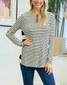 Mixed Stripe Top