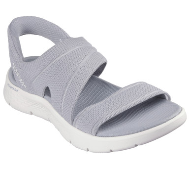 SKECHERS GO WALK FLEX SANDAL グレー GO WALK Flex Sandal - Impressed