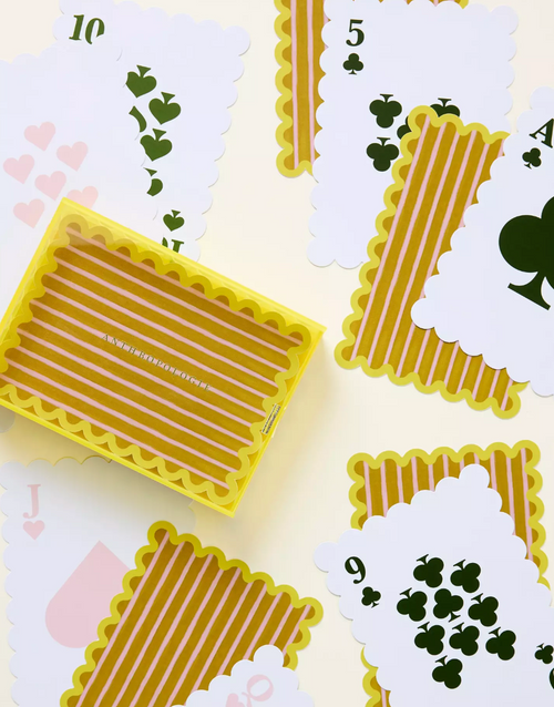 Anthropologie Jumbo Waterproof Playing Card Set