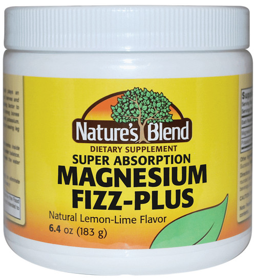 Magnesium Fizz-Plus Lemon-Lime Flavor Leg Cramp Treatment, 6.4 oz Powder