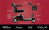 Go Go Elite Traveller 4 Wheel Scooter Pride Mobility In Stock CVI Medical