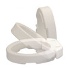 Elongated Hinged Toilet Seat Riser Nova Joy Toilet Accssories CVI Medical