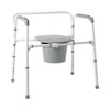 Folding Bariatric Commode Medline Bathroom CVI Medical