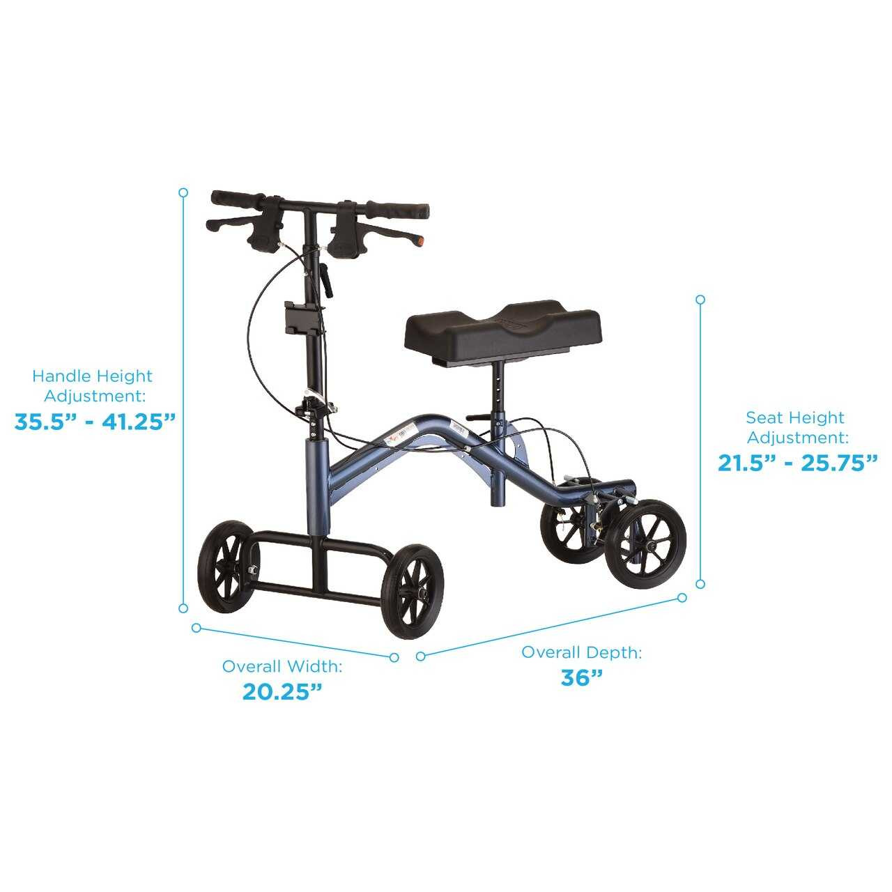 Nova Heavy Duty Tall Knee Walker / Knee Scooter