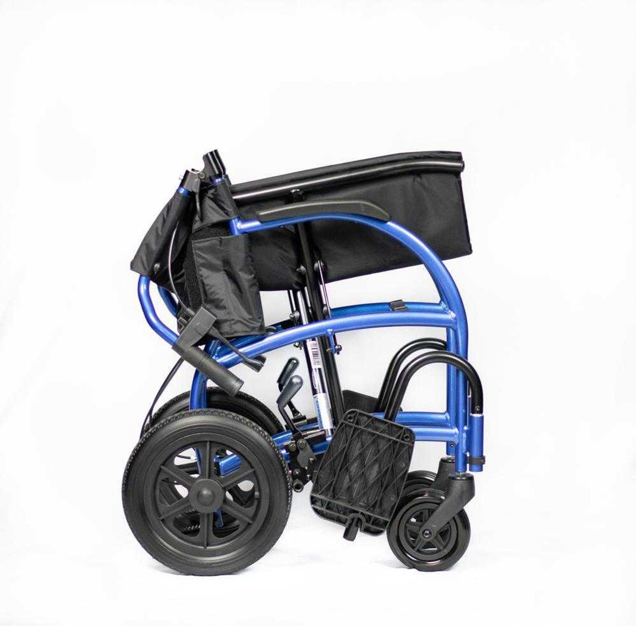 Strongback Transport Chair with Attendant Brake Strongback In Stock CVI Medical