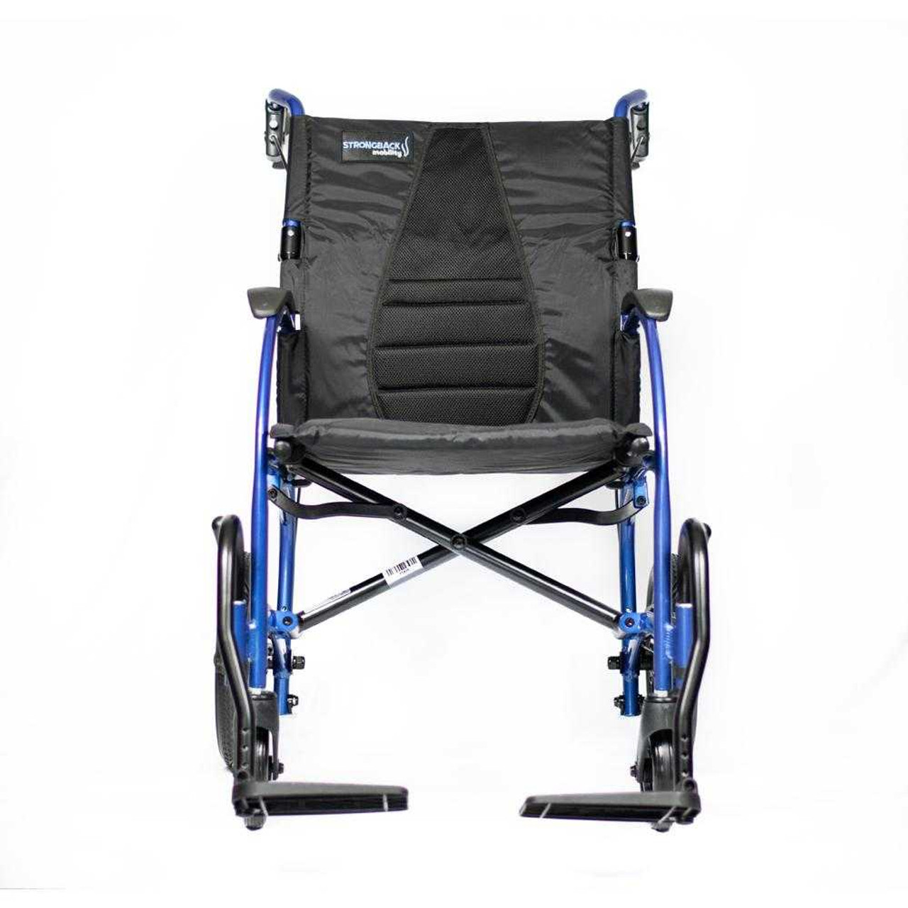 Strongback Transport Chair with Attendant Brake Strongback In Stock CVI Medical