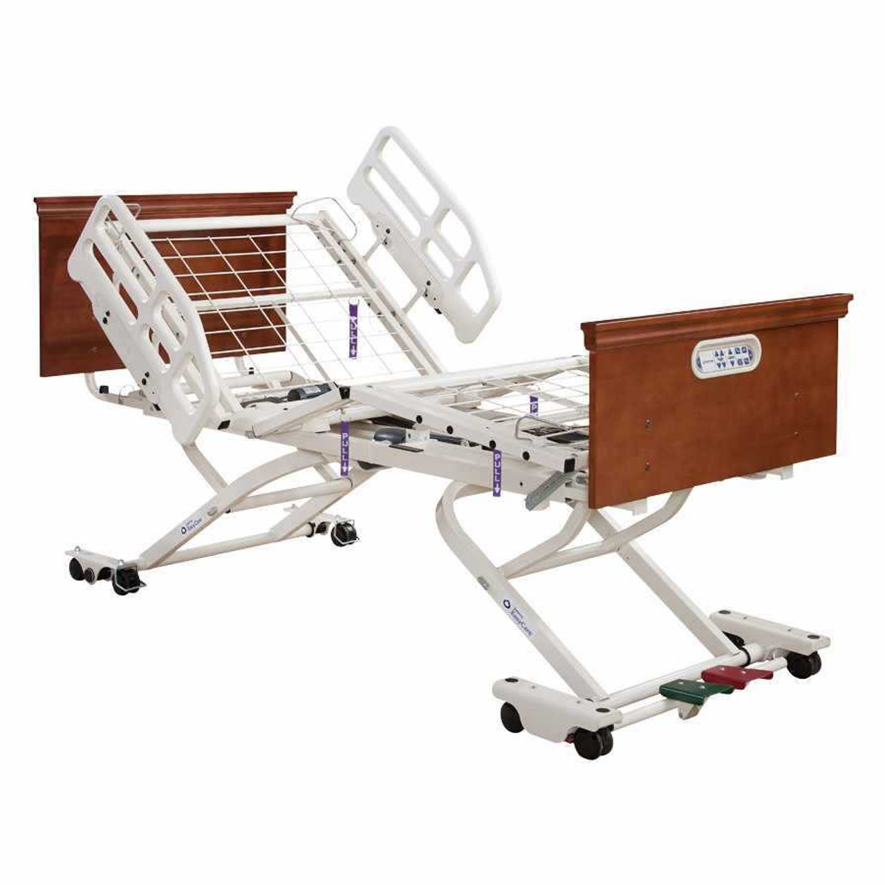 Easy Care Hospital Bed Joerns Full Electric CVI Medical with Staff Control