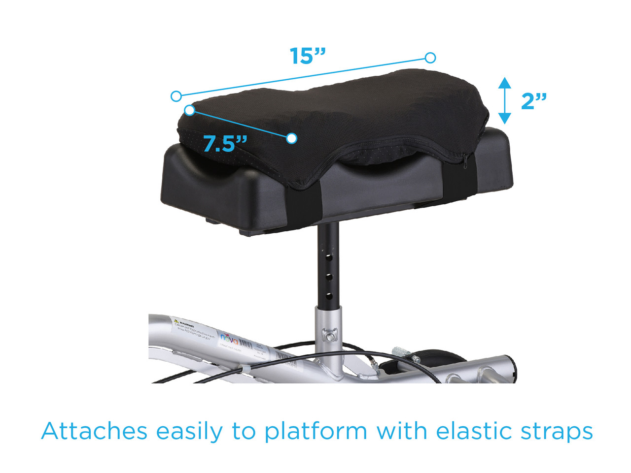 Nova Knee Gel Cushion for Knee Walker