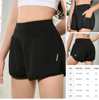 Tween girl Lulu athletic shorts