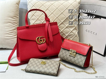 3 piece designer handbag set / A4 quality / TAT 2-4 weeks-1761414881