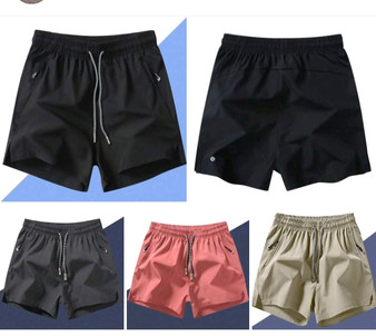 ADD ON PRODUCT  / mens Lulu inspired 3 inch shorts pre-order  / turnaround time 2-4 weeks