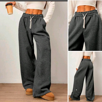 Women's Lulu inspired wide leg sweatpants pre-order / turnaround time 2-4 weeks