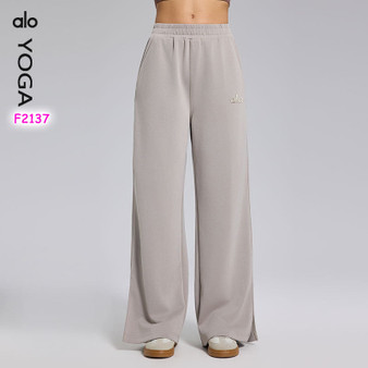 Women's wide leg alo inspired pants pre-order / turnaround time 2-4 weeks / pc 3