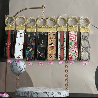 Designer inspired keychain pre-order / turnaround time 3-4 weeks / pc3