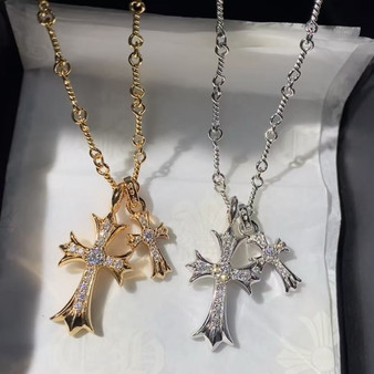 Designer cross necklace pre-order / TAT 2-4 weeks / 1:1 quality