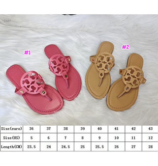 Designer thong sandals pre-order / turnaround time 2-4 weeks / code 123456
