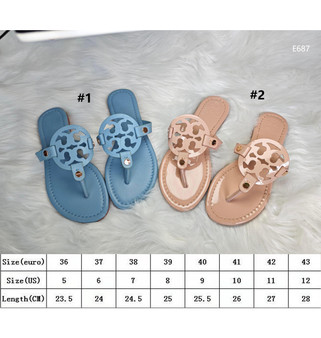 Designer thong sandals pre-order / turnaround time 2-4 weeks / code 12345678