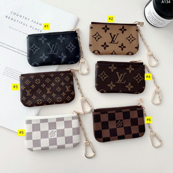 LV inspired zippy pouches pre-order / Turnaround time 2-4 weeks code 1