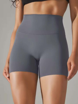 Women's buttery soft Lulu inspired shorts with back leg logo / Pre-order time 2-4 weeks / 2