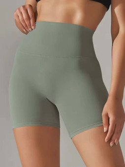 Women's buttery soft Lulu inspired shorts with back leg logo / Pre-order time 2-4 weeks / 213