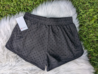 Lulu polka-dot Double lined women's Lulu shorts - ready to ship