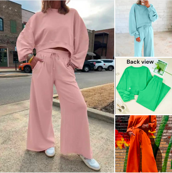 Women's Lulu inspired two pc set pre-order / turnaround time 2-4 weeks