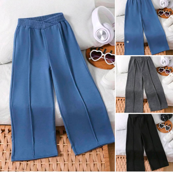 Young girl Lulu inspired wide leg pants pre-order / turnaround time 2-4 weeks