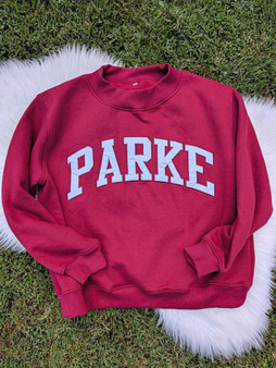 Women's Medium 6-8  Mock Neck - Ready to ship (Wine red)