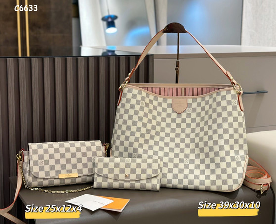 3 piece designer handbag set / A4 quality / TAT 2-4 weeks-1761414783