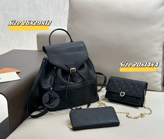 3 piece designer handbag set / A4 quality / TAT 2-4 weeks-1761414812