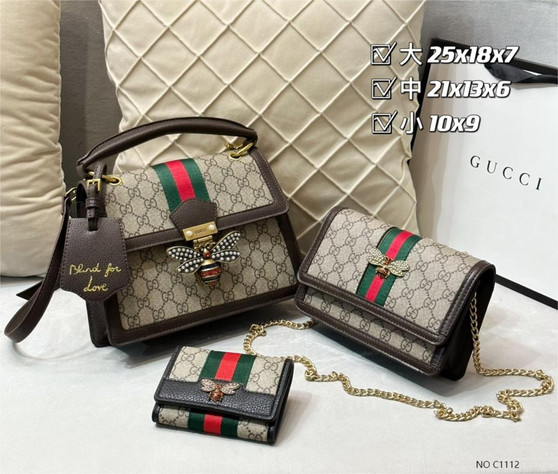 3 piece designer handbag set / A4 quality / TAT 2-4 weeks-1761414858