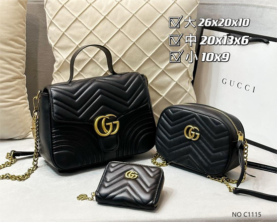 3 piece designer handbag set / A4 quality / TAT 2-4 weeks-1761414865