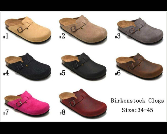 Birkenstoc* clogs pre-order / 1:1 quality / Turnaround time 2-4 weeks