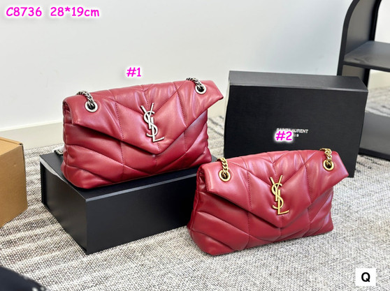 YSL Designer Hangbag Pre-Order / 1:1 Quality  / Size: 28 * 19 cm  / Turnaround time 3-4 weeks / pc3