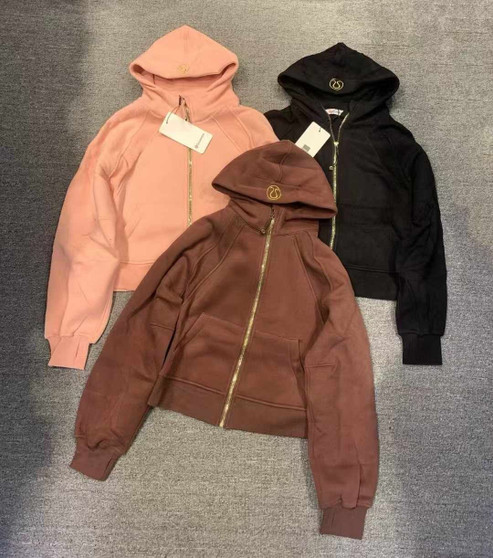 Women's Lulu full zip hooded sweatshirt pre-order / turnaround time 2-4 weeks